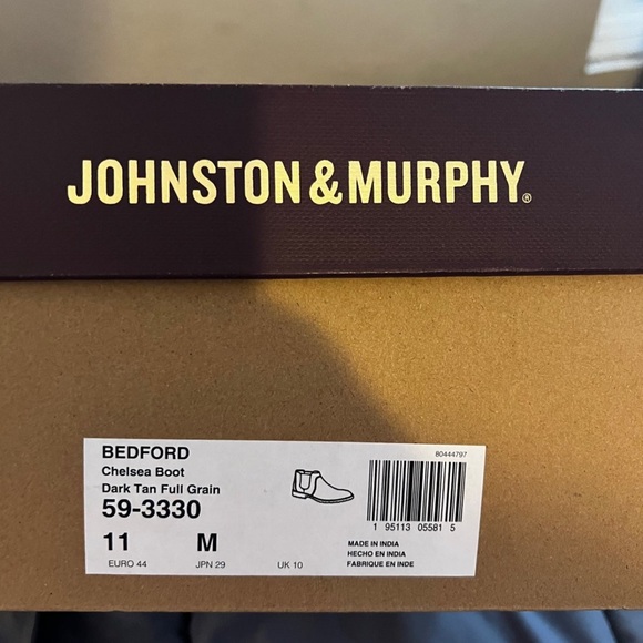 Johnston & Murphy Bedford Chelsea Boots Size 11 - Picture 6 of 7